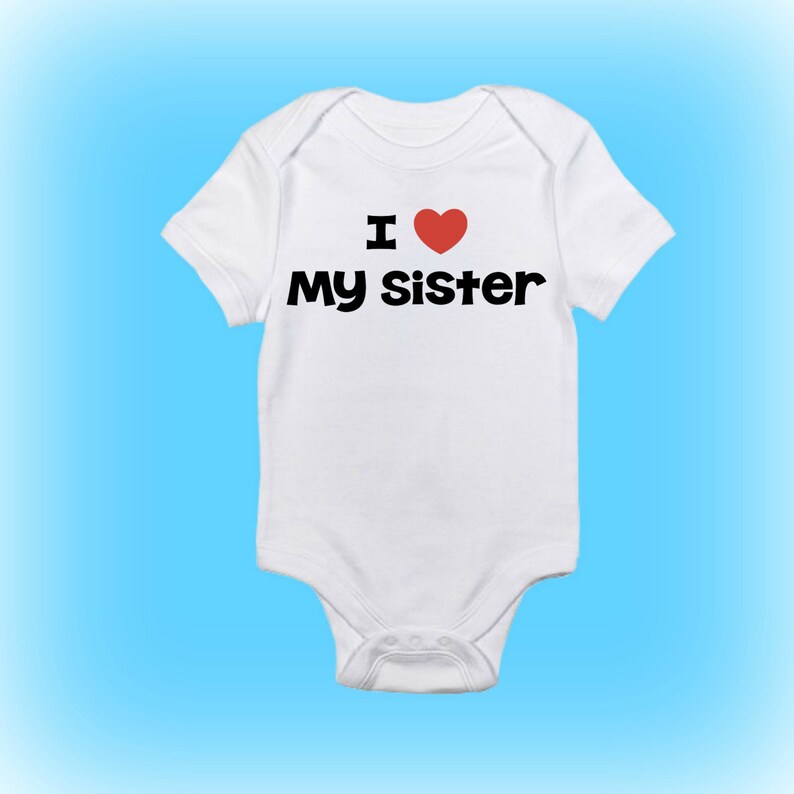 Cute Baby Onesie Baby Shower Gift New Sister Gift I Etsy