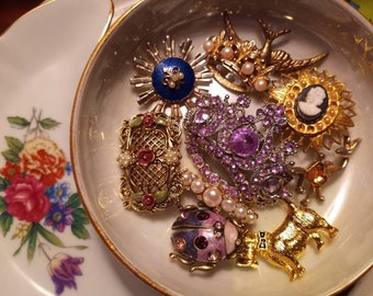 brooch collection