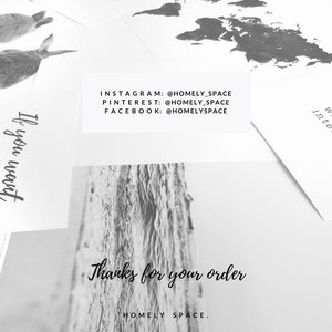 Print set of 3 prints Landscape print set of three Mountain art Black and white Mountain landscape art Minimalist print set Nature print set image 4