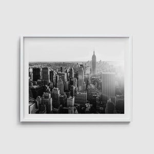 New York City skyline print NYC art print New York print New York art New York poster New York skyline art NYC skyline New York City print