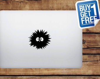 Hérisson - Sticker Apple Macbook / Sticker pour ordinateur portable / Housse avec logo Apple / 2 prix pour 1