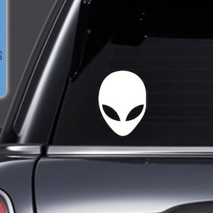 Alien Head - Car Vinyl Decal