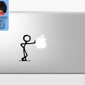 Stickman - MacBook Vinyl Decal Sticker / Laptop Decal / iPad Sticker - Etsy