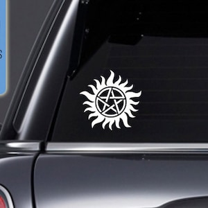 Supernatural Anti - Possession - Car Vinyl Decal