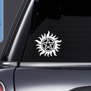 Supernatural Anti - Possession - Car Vinyl Decal