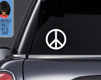 Peace Zeichen - Auto Aufkleber