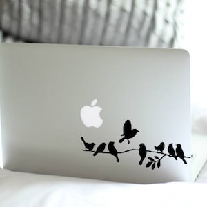 Birds  - Macbook Vinyl Decal Sticker / Laptop Decal / iPad Sticker
