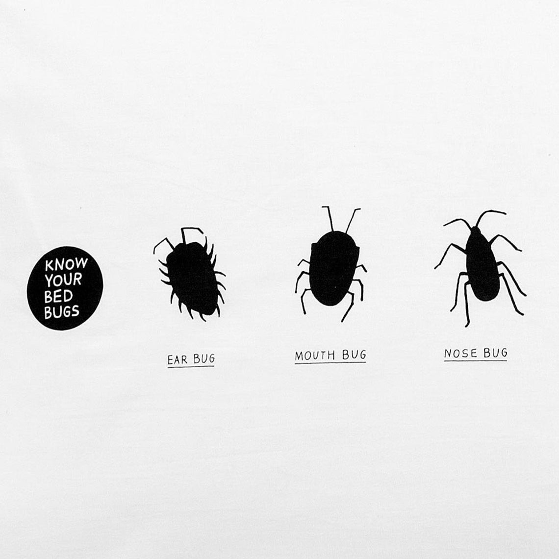 Know Your Bed Bugs Pillowcase Etsy