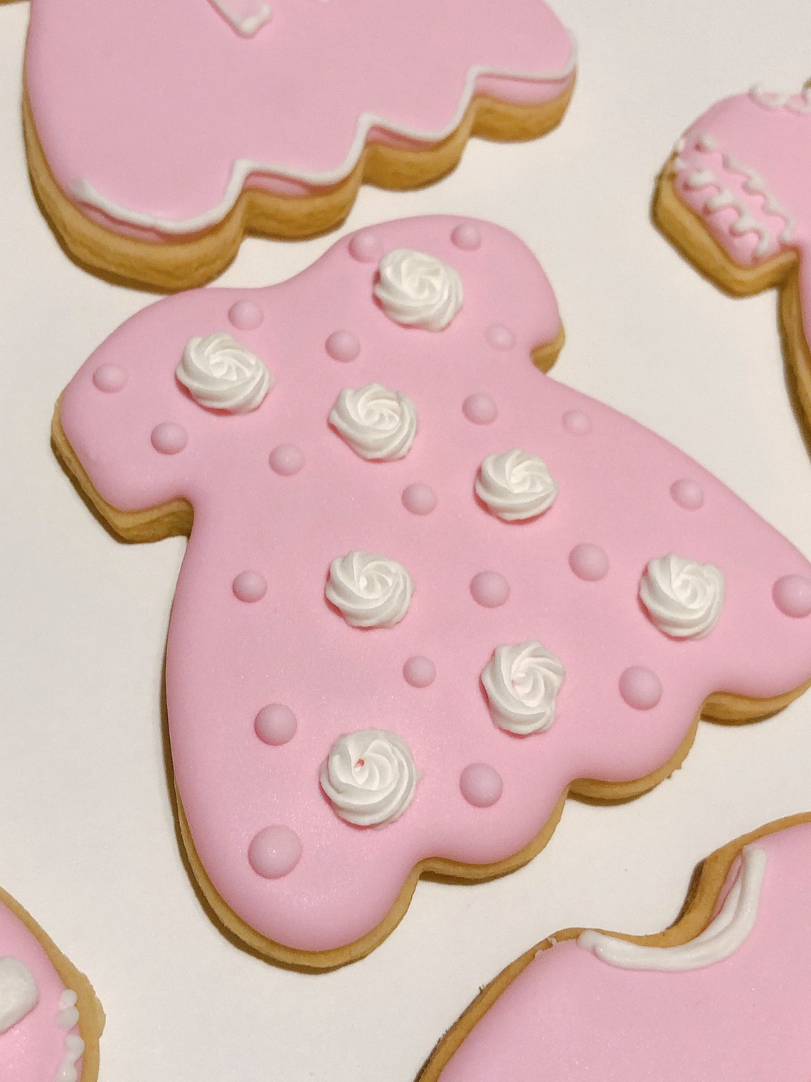 Baby GIRL Dress Cookies for Baby Shower or Gift Etsy