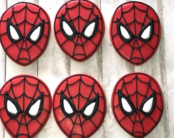 Spider-Man cookies