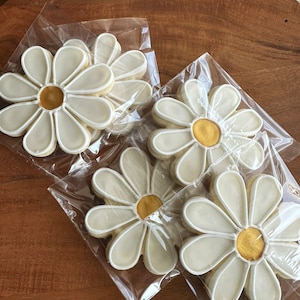 Daisy Flower Cookies