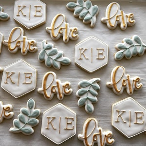 Bridal shower/ rehearsal dinner/ wedding  Cookies