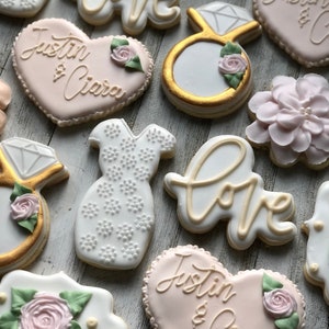 Bridal Shower / Engagement  Cookies