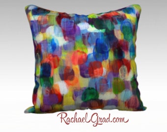 Color Pillows, Colorful Pillow Covers, Square Pillowcases, Decorative Pillows, Throw Pillow Case, Pillows Square, Pillow 18 x 18, Pillowcase