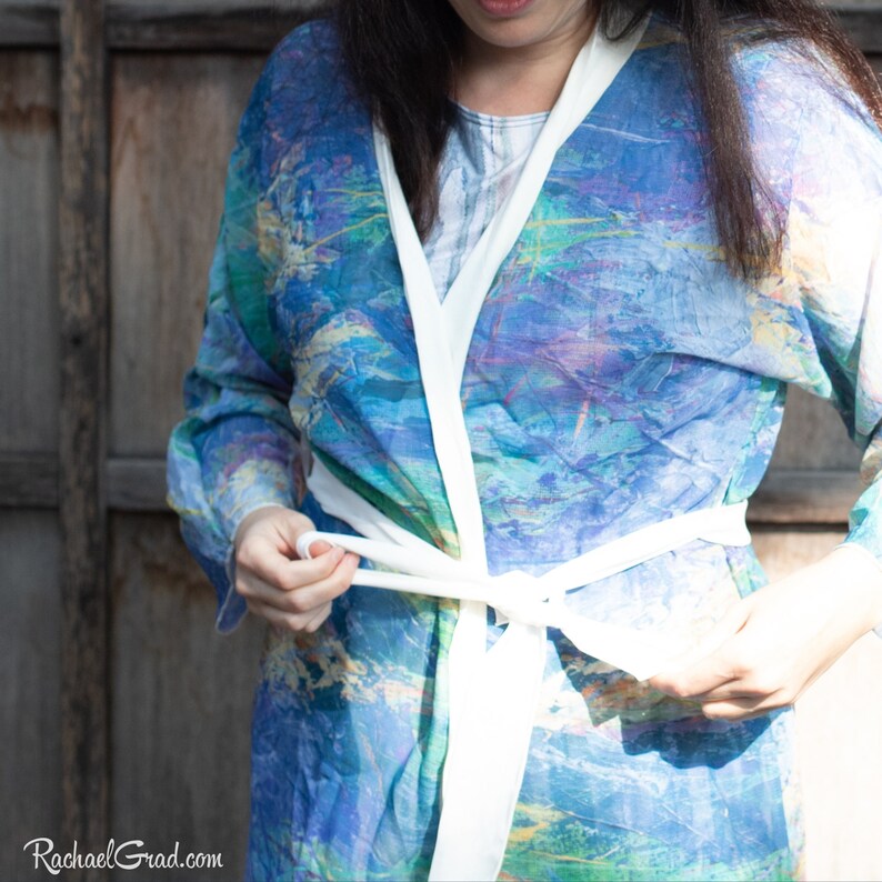 Multicolor Robes Gift for Moms Colorful Bathrobe Art Robe for Her Mom Gifts Mother\u2019s Day Gift Robes for Women Grandmother Gifts