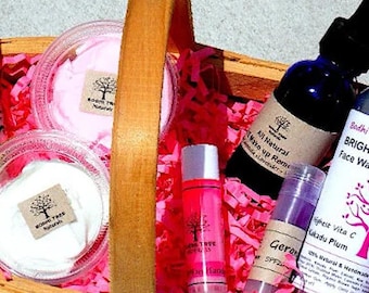 Handmade Skincare Sampler Bundle: Natural Anti-Aging Set