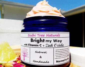 Vitamin C Glow Face Cream: Kakadu Plum & Zinc Oxide, Natural Skincare