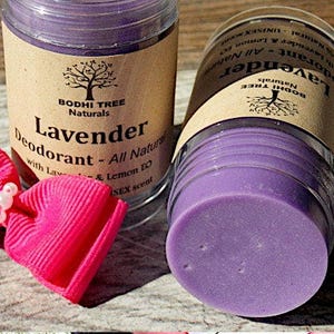 Organic Lavender Deodorant Natural Lavender Deo with Infused oils & Essential oils/ Natural Handmade skin care / Personal Care