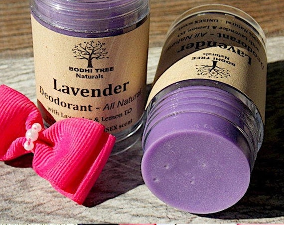 Organic Lavender Deodorant Natural Lavender Deo with Infused oils & Essential oils/ Natural Handmade skin care / Personal Care