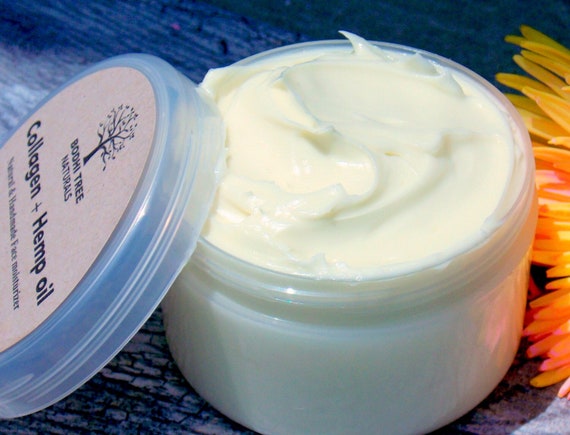 Collagen Night cream / Anti Aging / Collagen from Natural Sources / Self Care / Handmade SkinCare