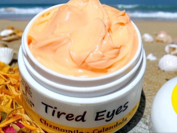 Calendula Chamomile Eye Cream: Natural Anti-Aging Skincare