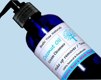 Cream Make Up Remover  for Stubborn make up - Coconut oil Cream Cleanser - Natural & handmade skin care