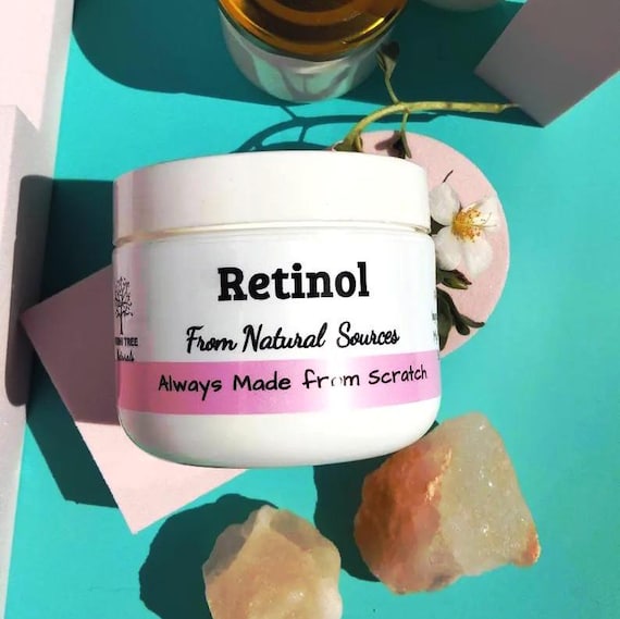 Retinol Night cream / Anti Aging / Retinol from Natural Sources / Self Care / Handmade SkinCare