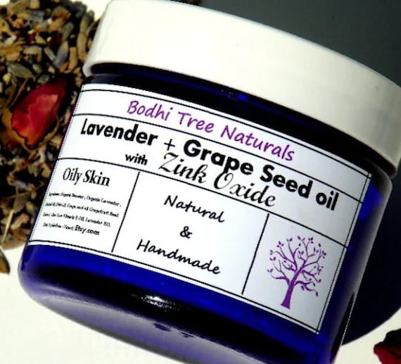 Lavender Renew ! SPF Oily Acne Problem Prone face Cream face Moisturizer LAVENDER Cream - Natural Skin Care