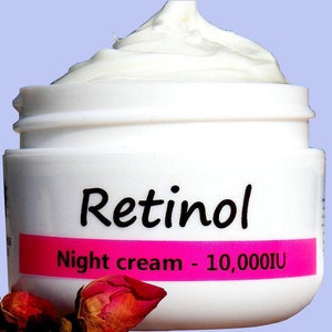 with Retinyl Palmitate _ Anti Aging Wrinkle cream non GMO _ Natural Handmade SkinCare