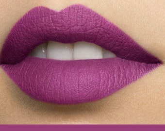 Wild Side! BOGO Vibrant Purple Lip Balm / Violet Tinted Lip Balm/ Moisturizing with Zink Oxide / Anti aging / Handmade  Skin Care