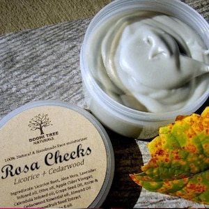 Rosacea Face Cream Sensitive & Dry Anti Aging Moisturizer / Sensitive skin/ Natural Skin Care Handmade