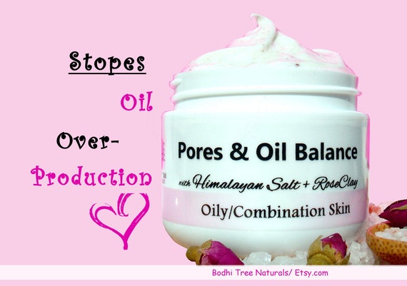 Balance! OILY Skin Face Moisturizer/ Pore minimizer / Oily & Combination skin  /Natural Handmade Skin Care
