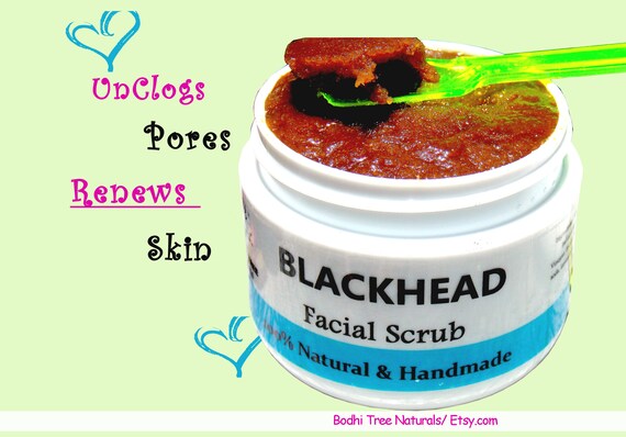 PH Balance Facial Scrub - Deep Pore Cleansing/Exfoliating - Brown Sugar Scrub/ Facial Scrub - 100% Vegan - Natural Handmade skin care