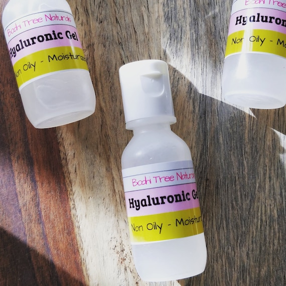 BULK - Hyaluronic Gel / Serum Moisturizer Non Oily - Natural Hydration/ Face moisturizer gel/ Handmade Skin Care