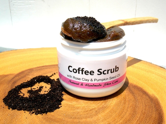 Exfoliating / Hydrating / Firming / Freshly Handmade / Facial Scrub 2oz  / Coffee Scrub SALE - Natural Skin Care