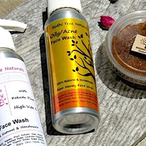 Organic Cream samples & Scrub SAMPLES + Face Wash Sample Natural Skin Care Skin Care Personal care