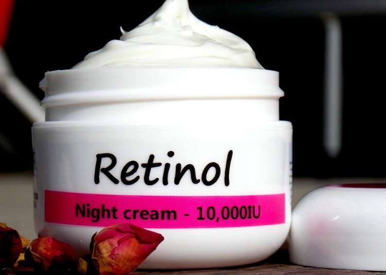 with Retinyl Palmitate _ Anti Aging Wrinkle cream non GMO _ Natural Handmade SkinCare image 9