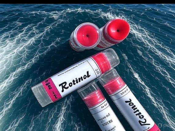 Retinol Lip Balm: Handmade Anti-Aging, Dry Lips, with Zinc Oxide