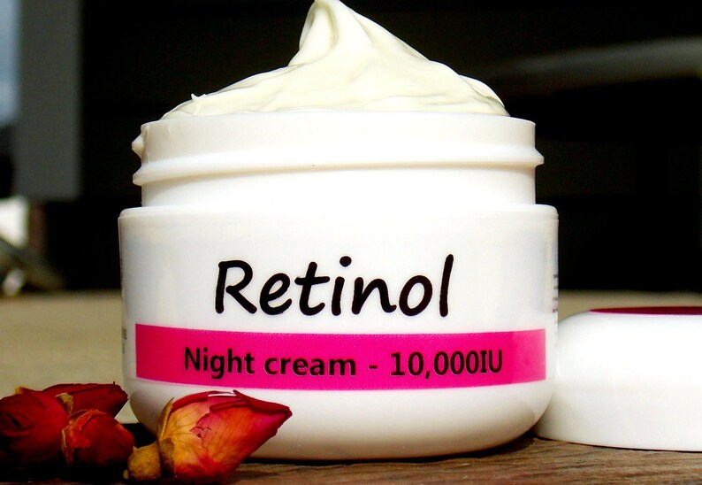 with Retinyl Palmitate _ Anti Aging Wrinkle cream non GMO _ Natural Handmade SkinCare image 7