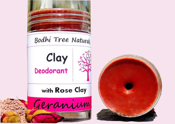 BOGO - Two Clay + Charcoal/No Baking Soda DEO - Effective Natural Deodorant with Tamanu oil and Vitamin E oil/ Natural Handmade SkinCare 1oz