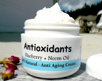 Antioxidants Face Cream Moisturizer Anti Aging with VitaminC & Raw honey - Natural Skin Care