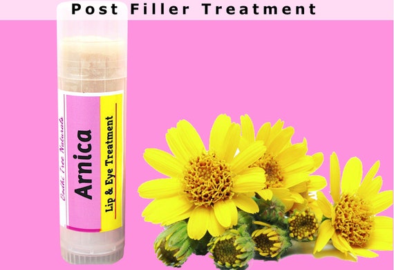 Arnica Lip Balm & Eye Serum / Anti Aging - Relief /Post Filler / Handmade Skin Care