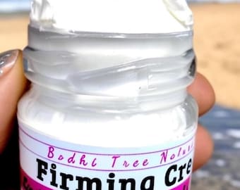 Handmade Firming Face Cream SPF: Herbal Skincare with Zinc