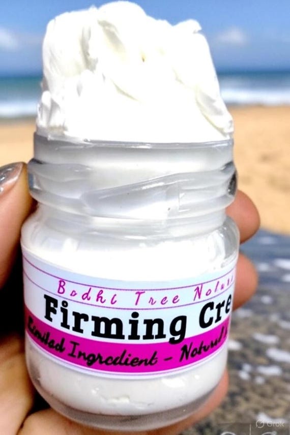 Firming FACE Cream SPF Limited Ingredient Day Moisturizer with Zink Oxide - Natural Herbal Skin care - Handmade from Scratch