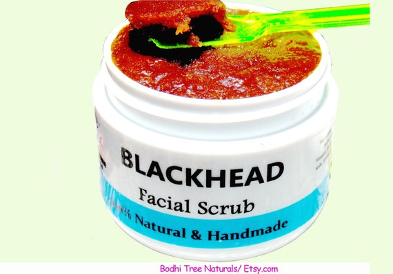 Natural Blackhead Facial Scub / Vitamin C / Anti Aging / Natural Face Scrub / Self Care / Handmade Natural Skin Care product