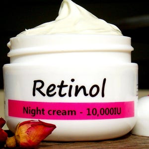 with Retinyl Palmitate _ Anti Aging Wrinkle cream non GMO _ Natural Handmade SkinCare image 3