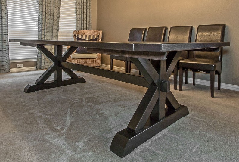 Trestle Table Collection Etsy