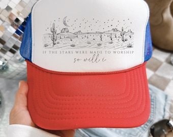 Casquette trucker so Will I, casquette western Faith, snapback cow-girl en maille