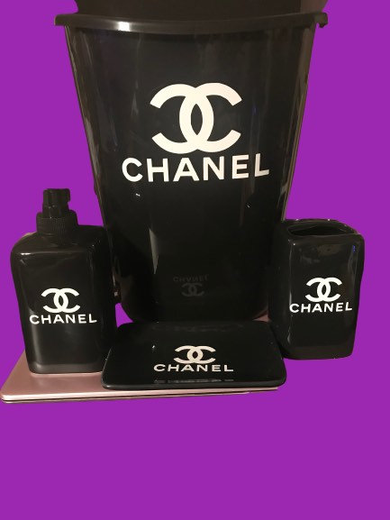 bathroom accessory sets chanel｜TikTok Search