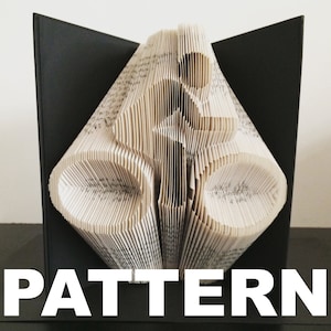 Book Folding Pattern - Bike Rider + Free Instructions